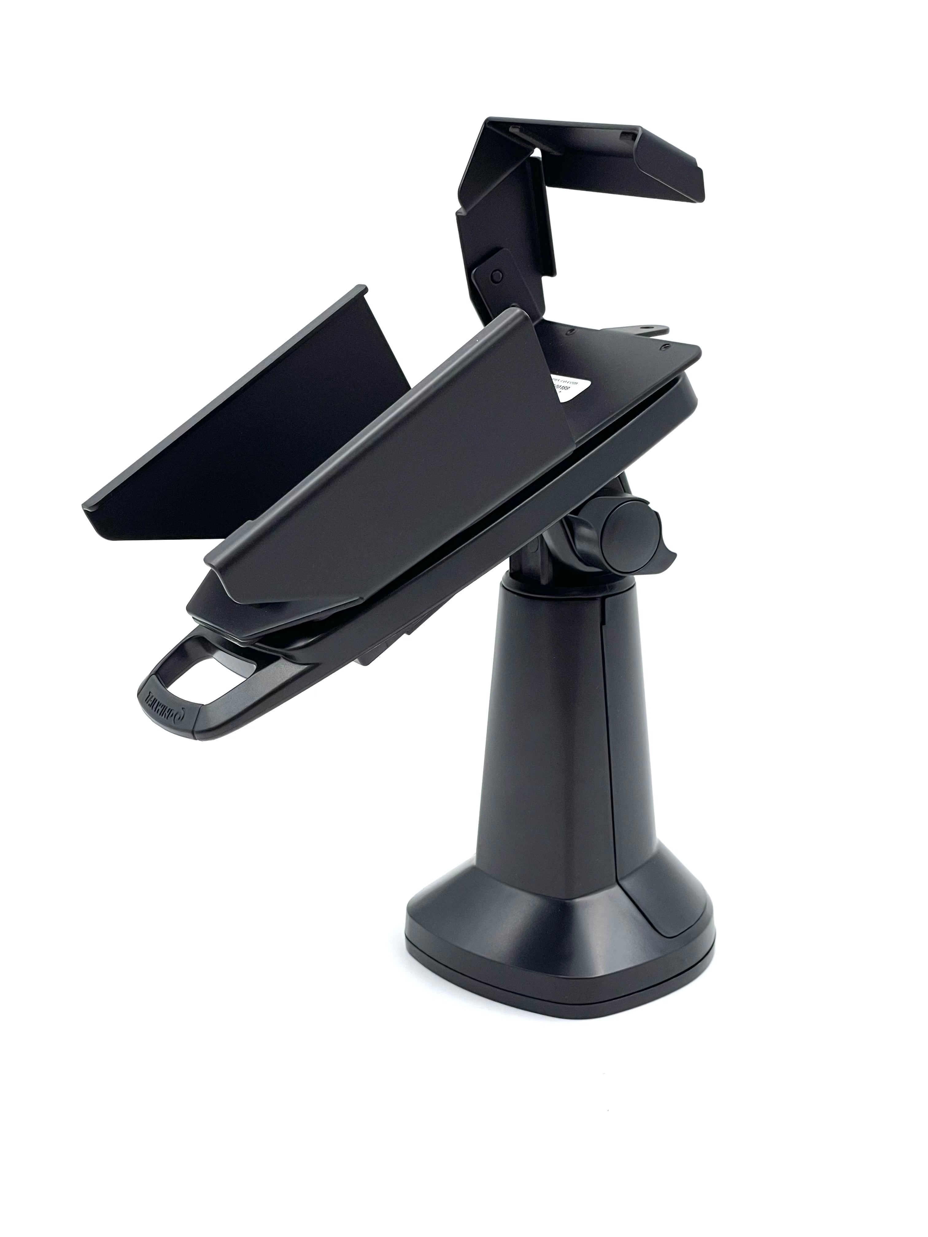 Verifone T650P 7" Pole Mount Terminal Stand with Metal Plate