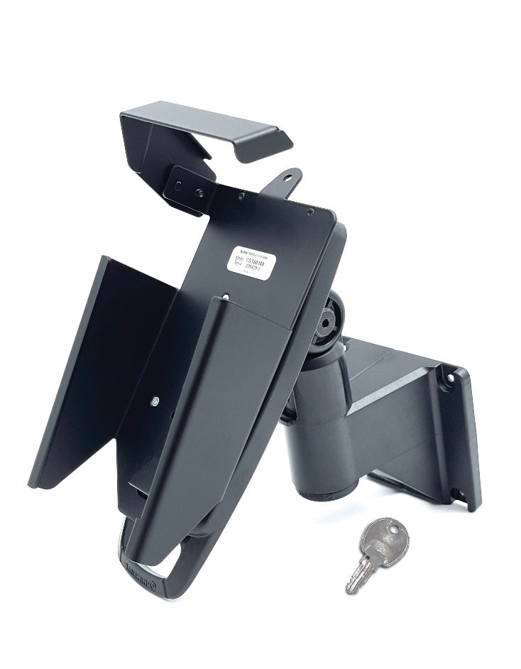 Verifone T650P Key Locking Wall Mount Stand with Metal Plate