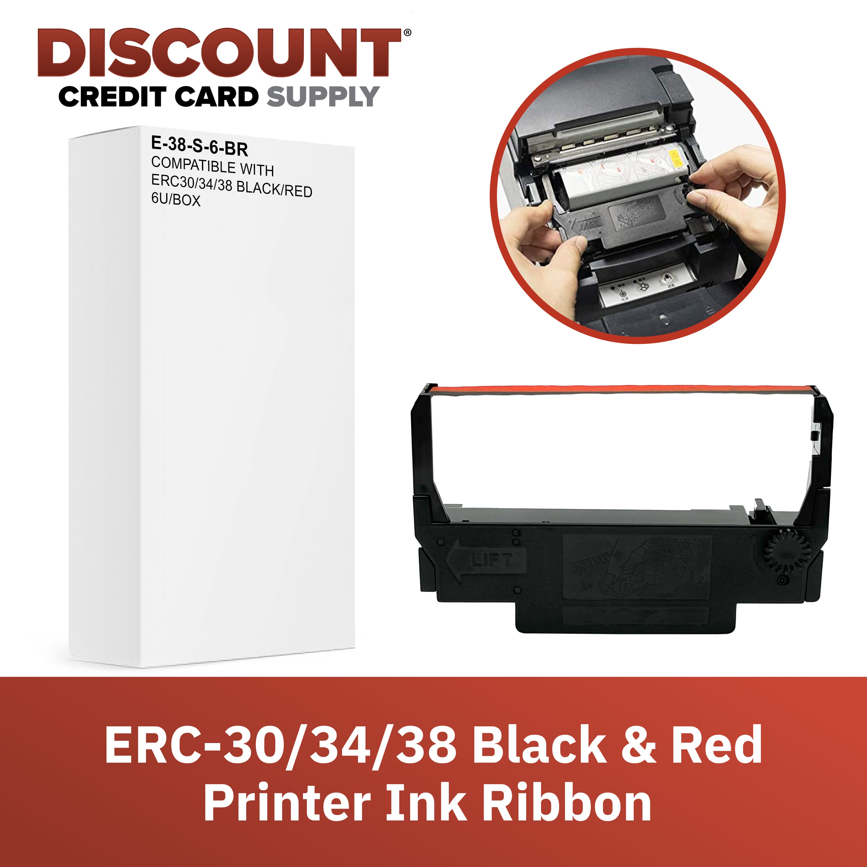 Epson ERC 30/34/38 Cartridge Ribbon