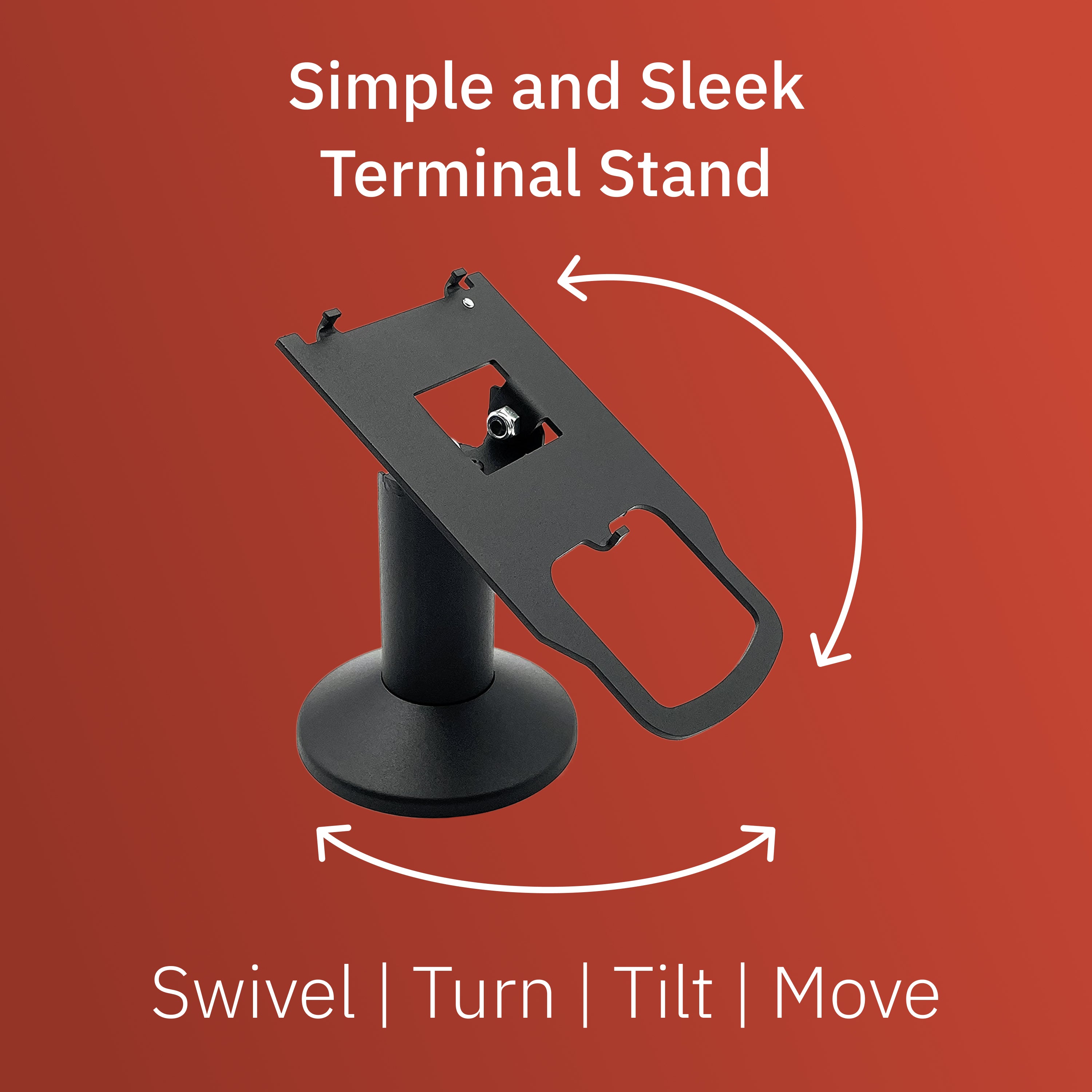 Verifone M400 / Verifone M440 Low Swivel and Tilt Stand