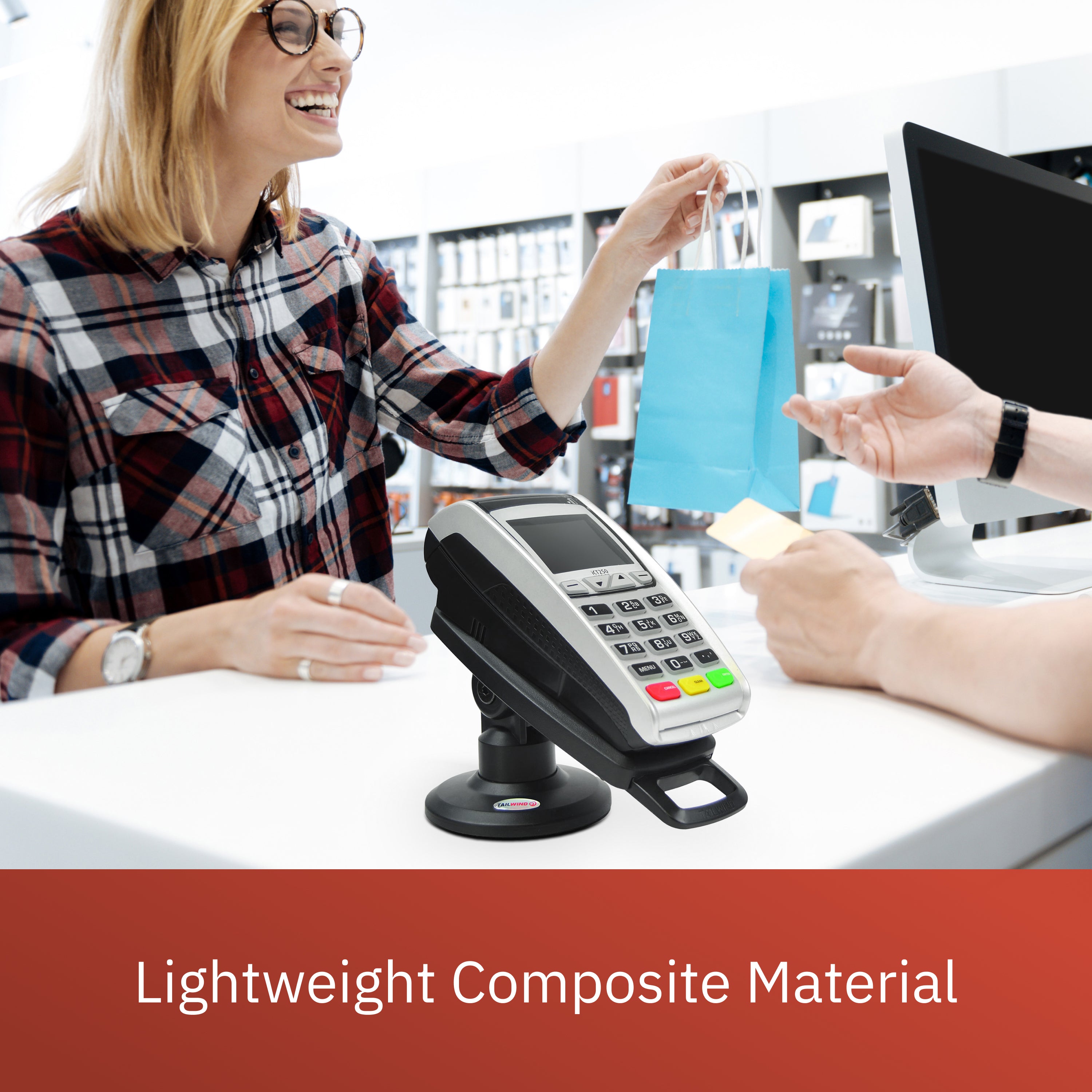 Ingenico ICT 220/ICT 250 3" Compact Pole Mount Stand