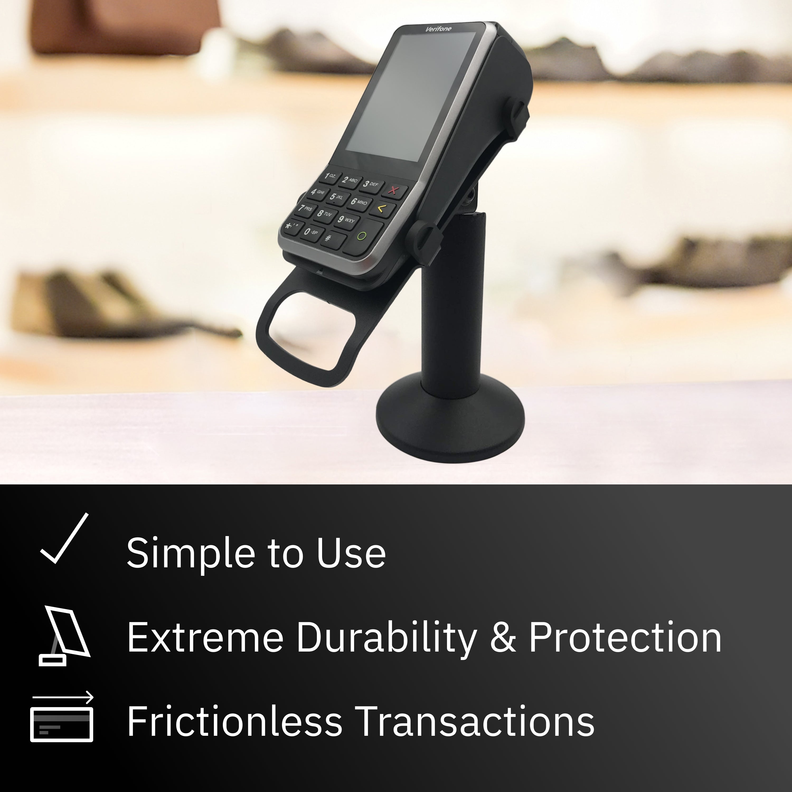 Verifone V400M Swivel and Tilt Stand