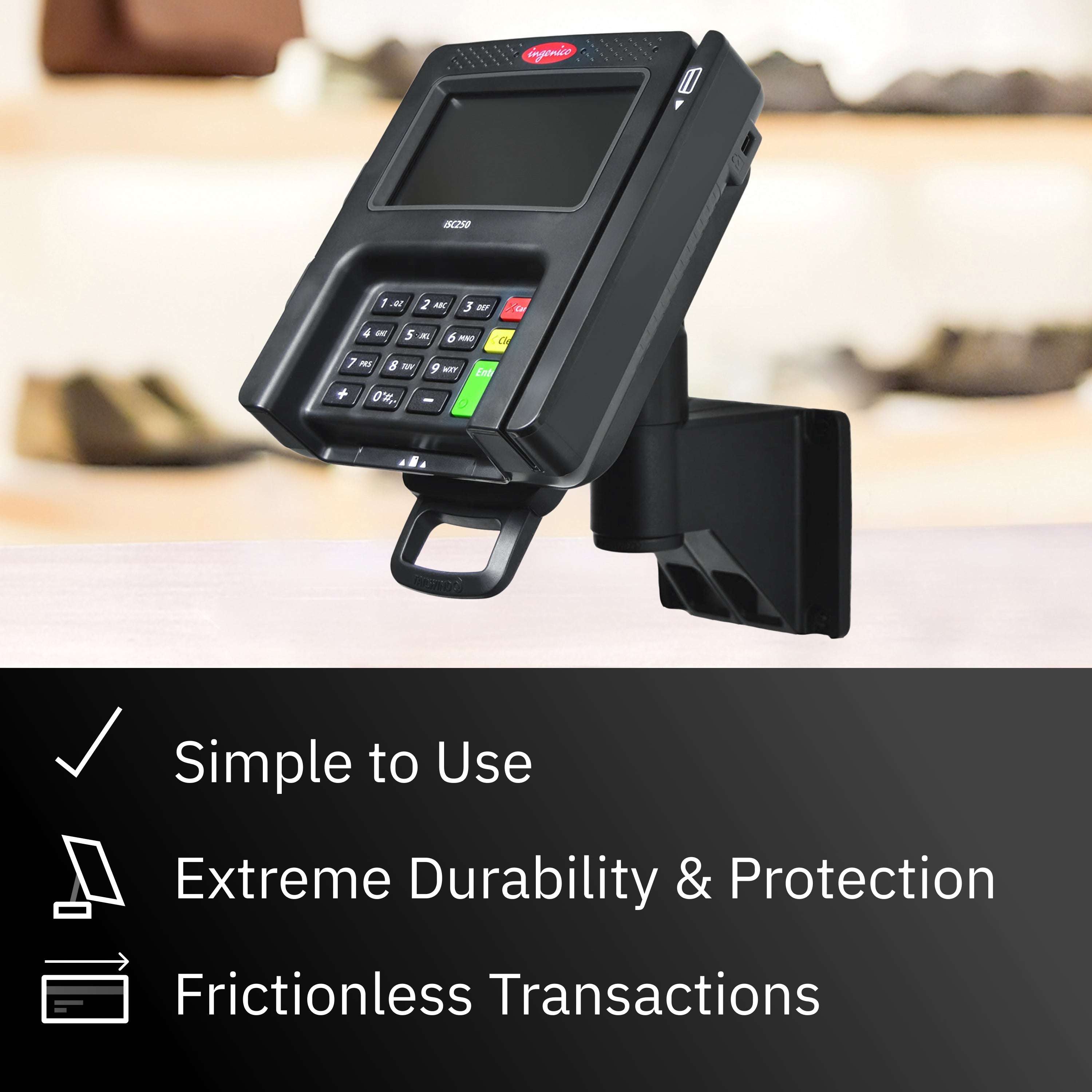 Ingenico ISC 250 Wall Mount Terminal Stand