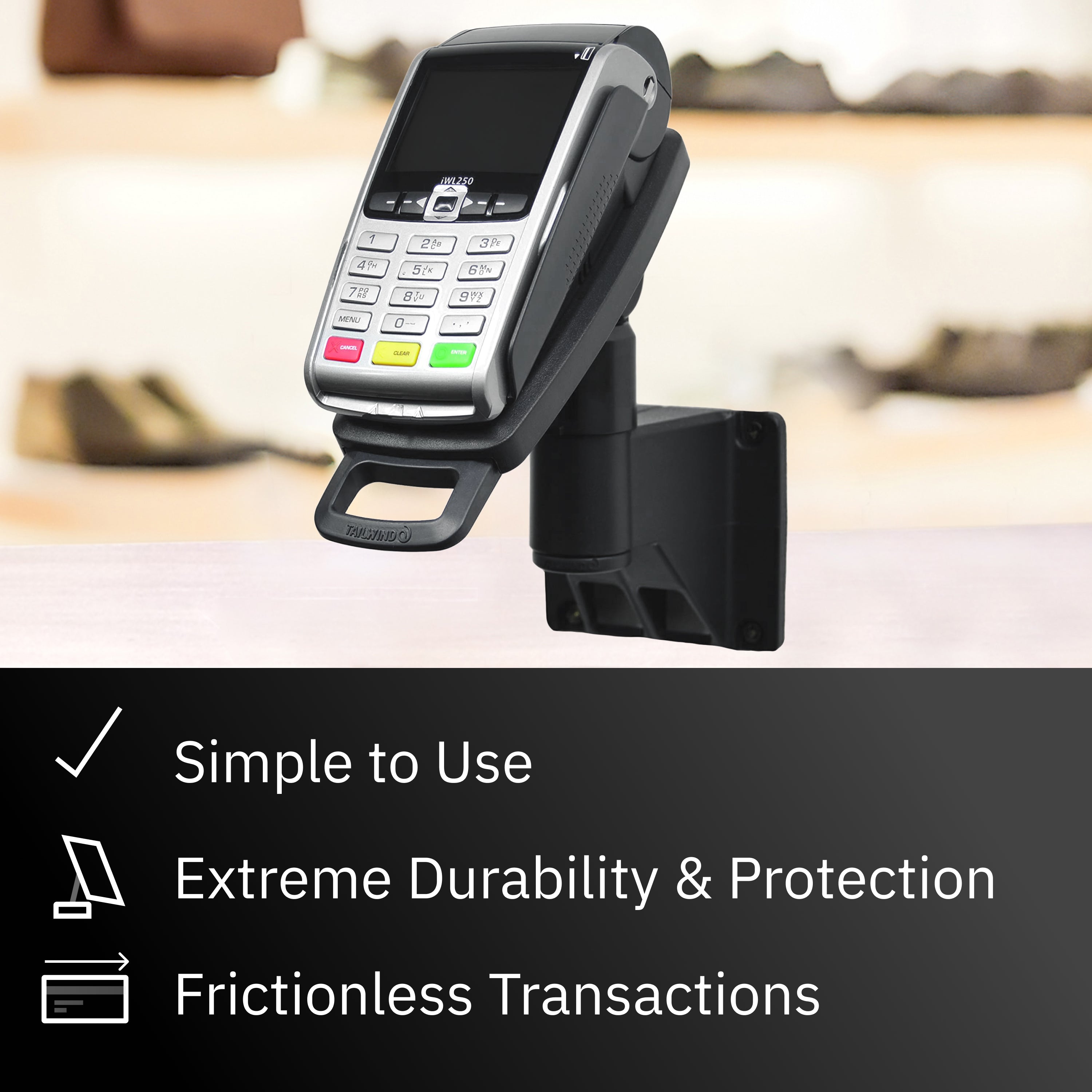 Ingenico iWL 220/ iWL 250 Wall Mount Terminal Stand