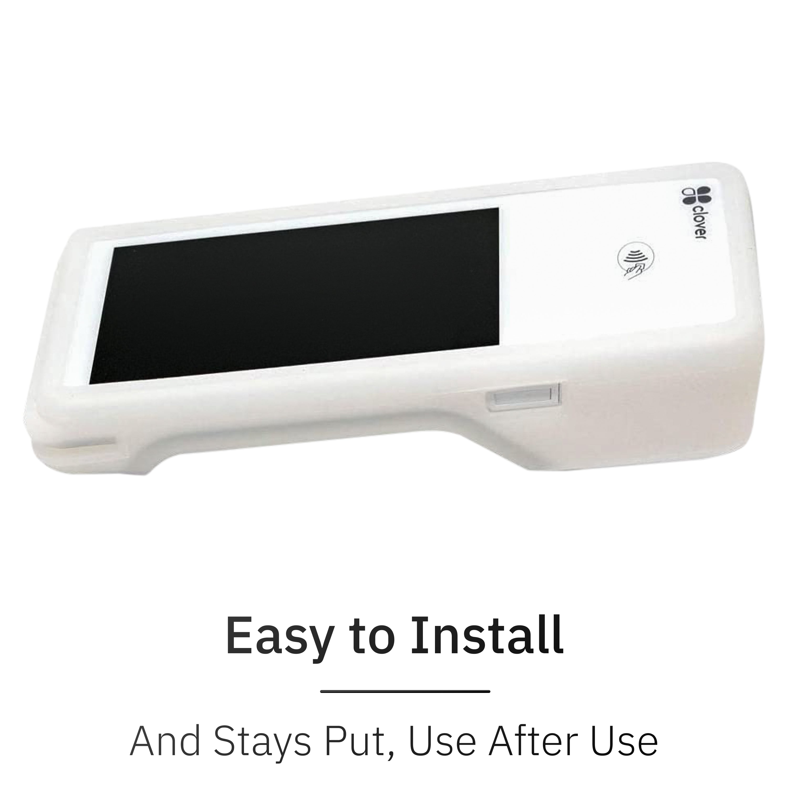 Clover Flex ® Silicone Sleeve and Screen Protector for C401U POS