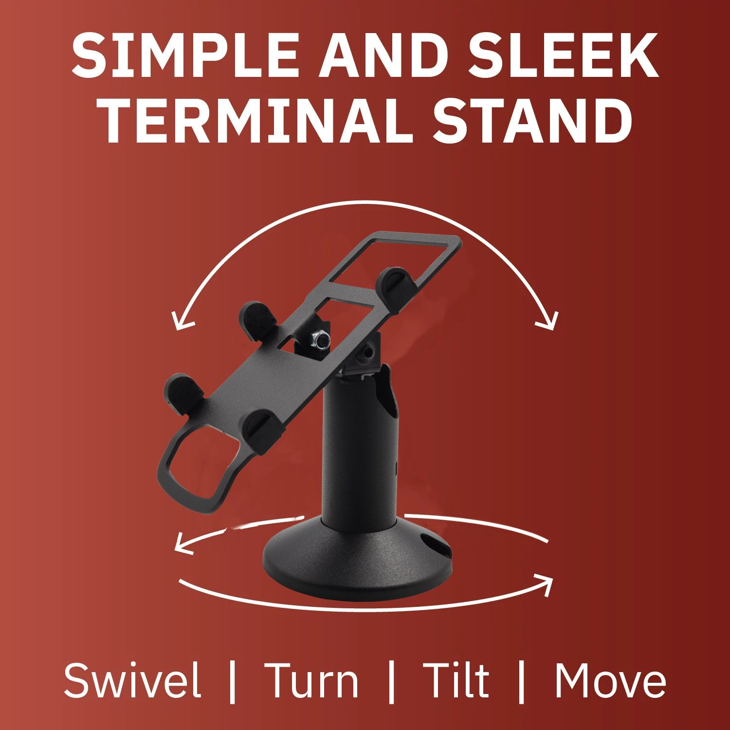 Dejavoo P5 Low Swivel and Tilt Terminal Stand