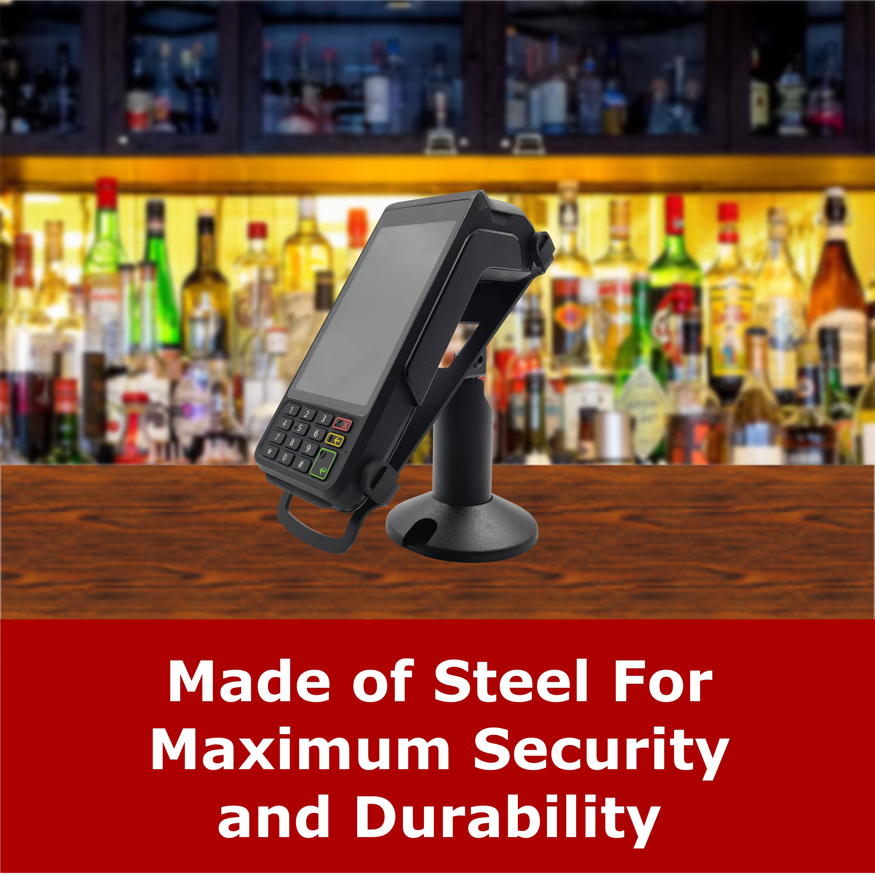 Dejavoo P3 Low Swivel and Tilt Terminal Stand