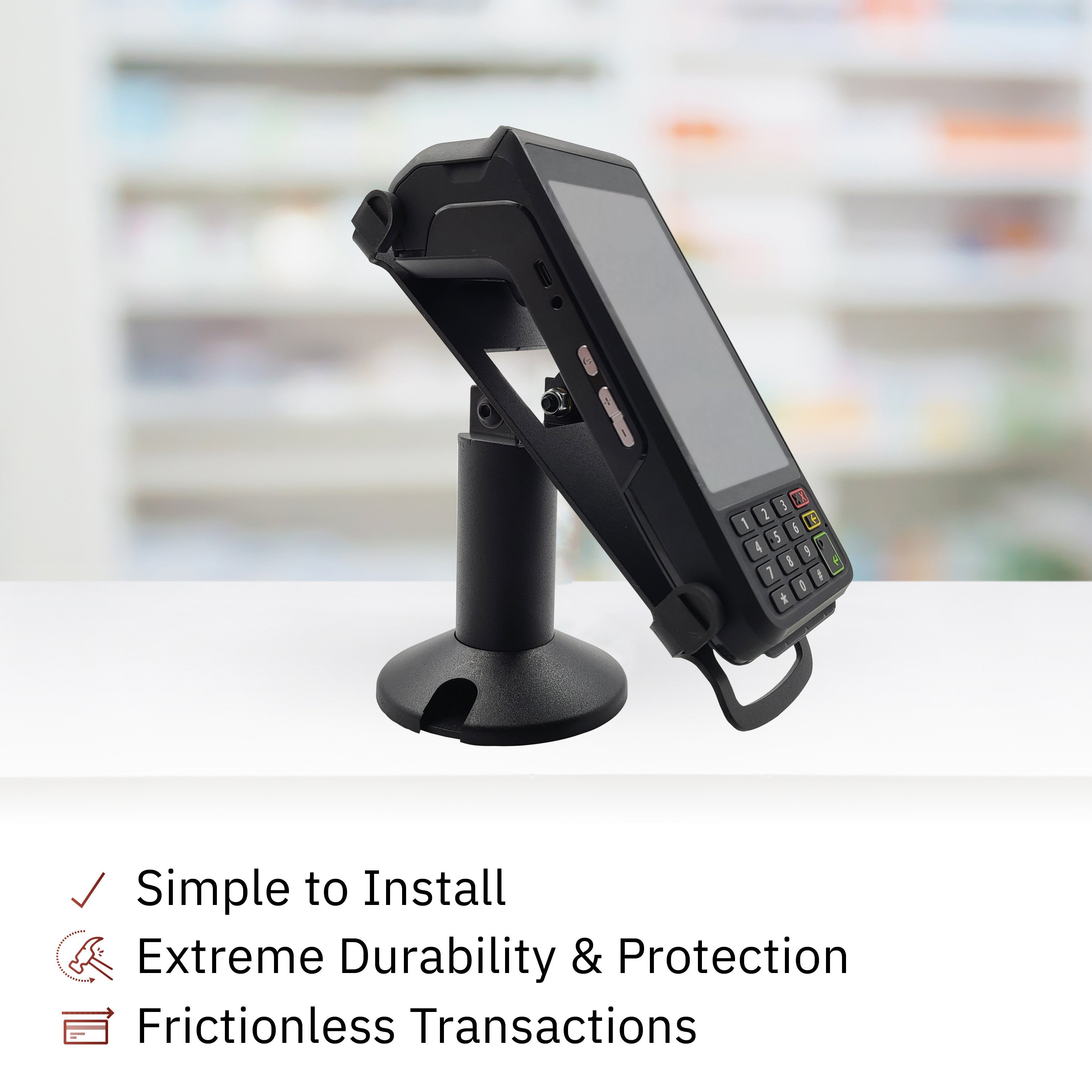 Dejavoo P3 Low Swivel and Tilt Terminal Stand