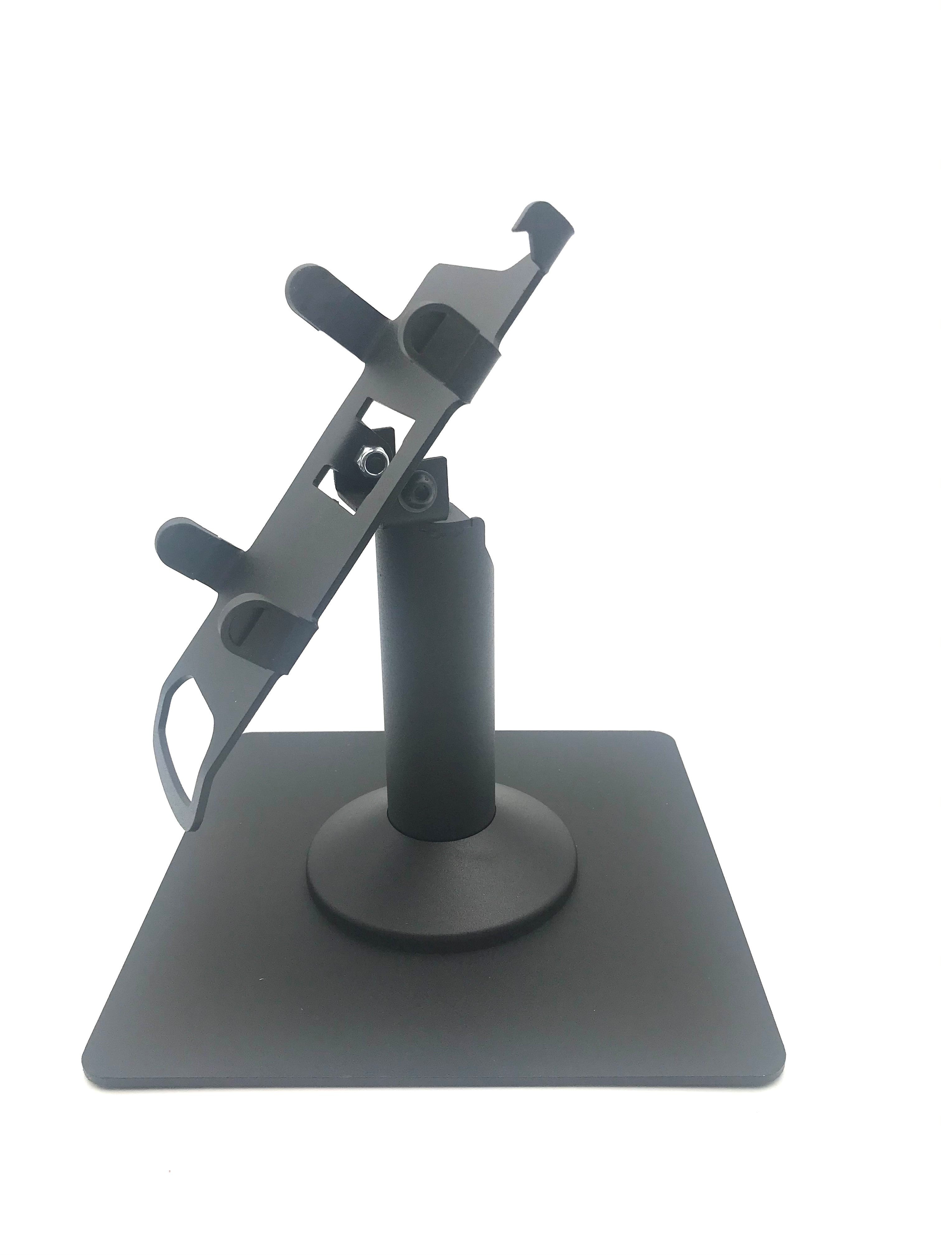 Ingenico Move/5000 Freestanding Swivel and Tilt Metal Stand with Square Plate - DCCSUPPLY.COM