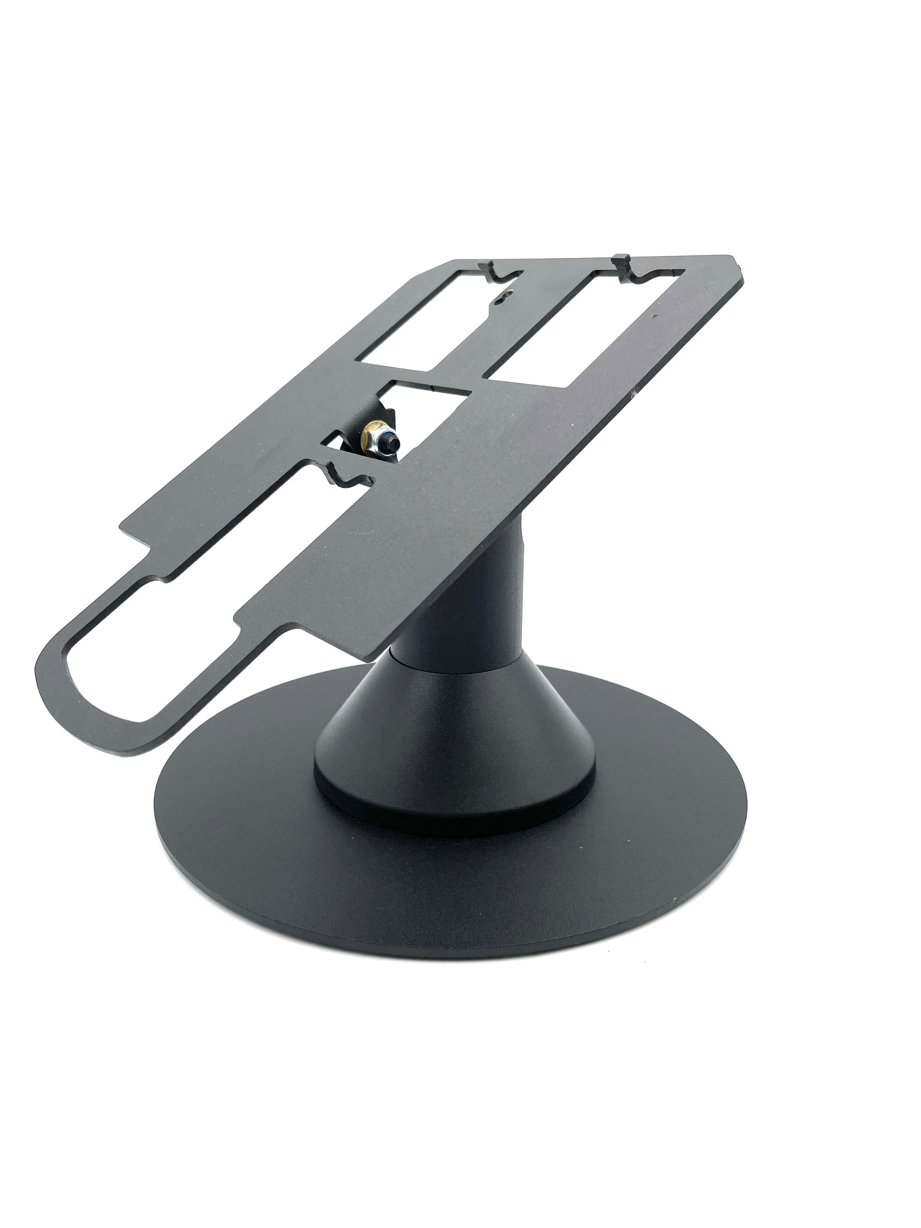 Verifone Mx915 / Mx925 Low Profile Freestanding Swivel Stand with Round Plate - DCCSUPPLY.COM