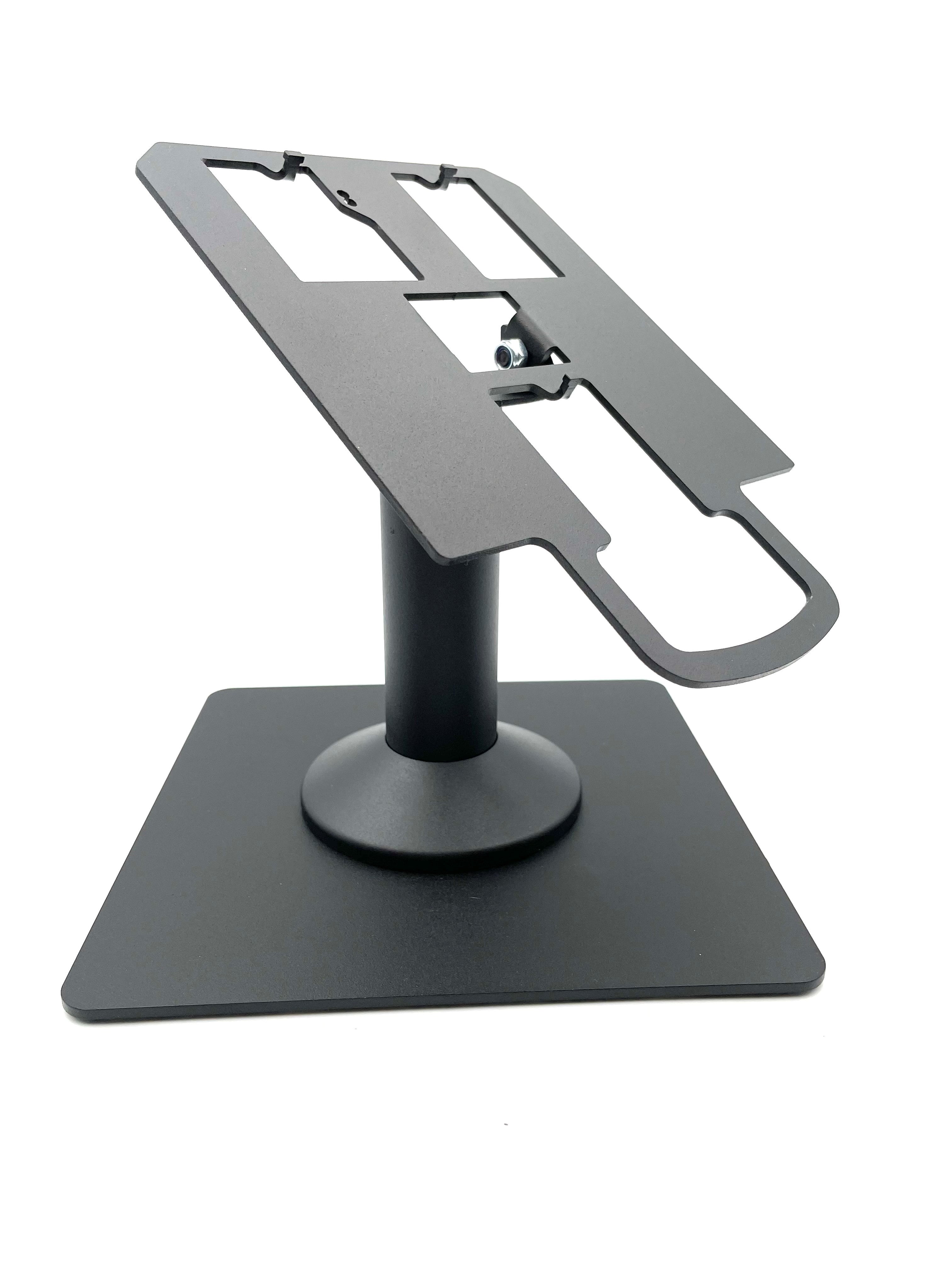 Verifone Mx915 / Mx925 Freestanding Swivel and Tilt Metal Stand with Square Plate - DCCSUPPLY.COM