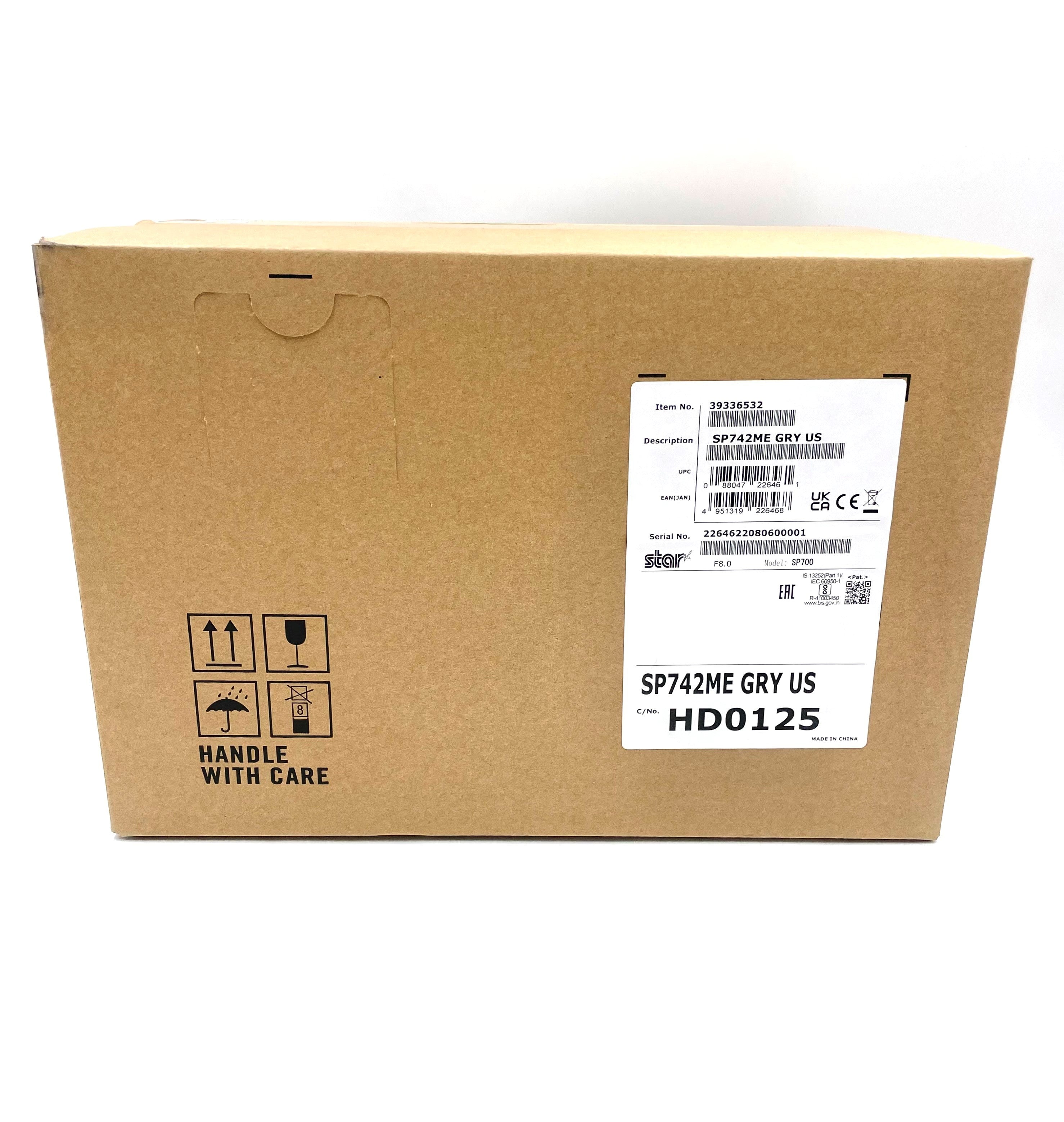 New Star SP742ME Ethernet Kitchen Printer for Clover (39336532) and 20x 3" x 165' Paper Rolls Bundle