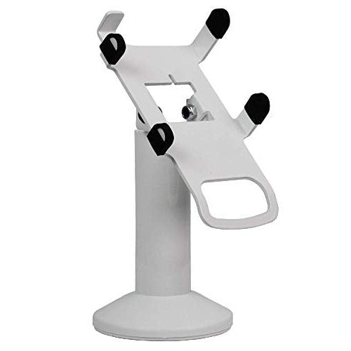 Castles VEGA3000 Touch PIN Pad White Swivel and Tilt Metal Stand - DCCSUPPLY.COM