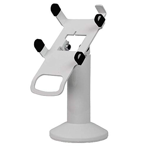 Castles VEGA3000 Lite PIN Pad White Swivel and Tilt Metal Stand - DCCSUPPLY.COM