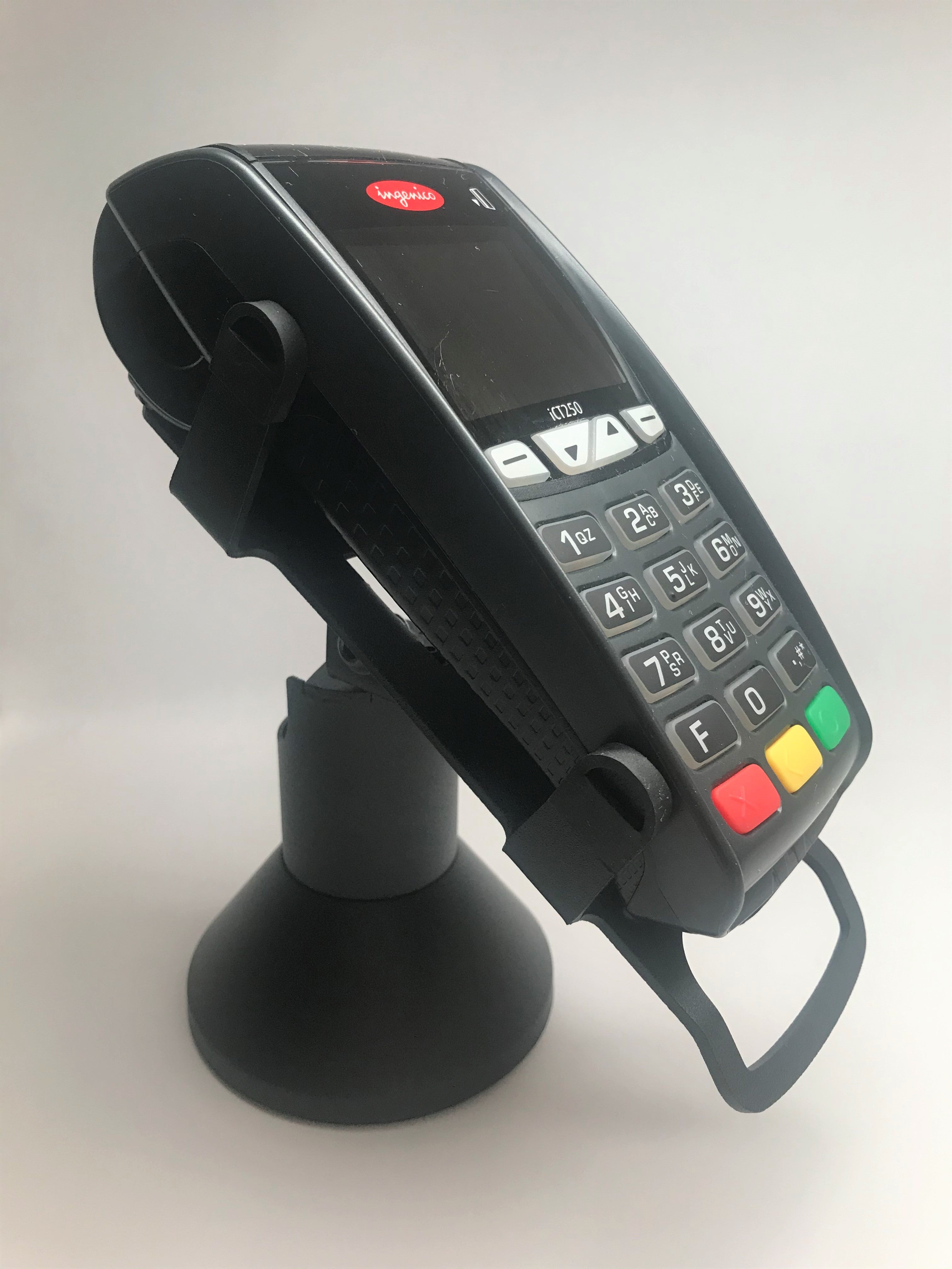 Ingenico ICT 220/250 Low Profile Swivel and Tilt Metal Stand - DCCSUPPLY.COM