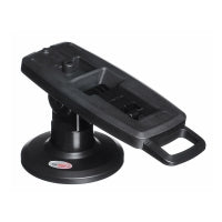 PAX S300 3" Key Locking Compact Pole Mount Terminal Stand - DCCSUPPLY.COM