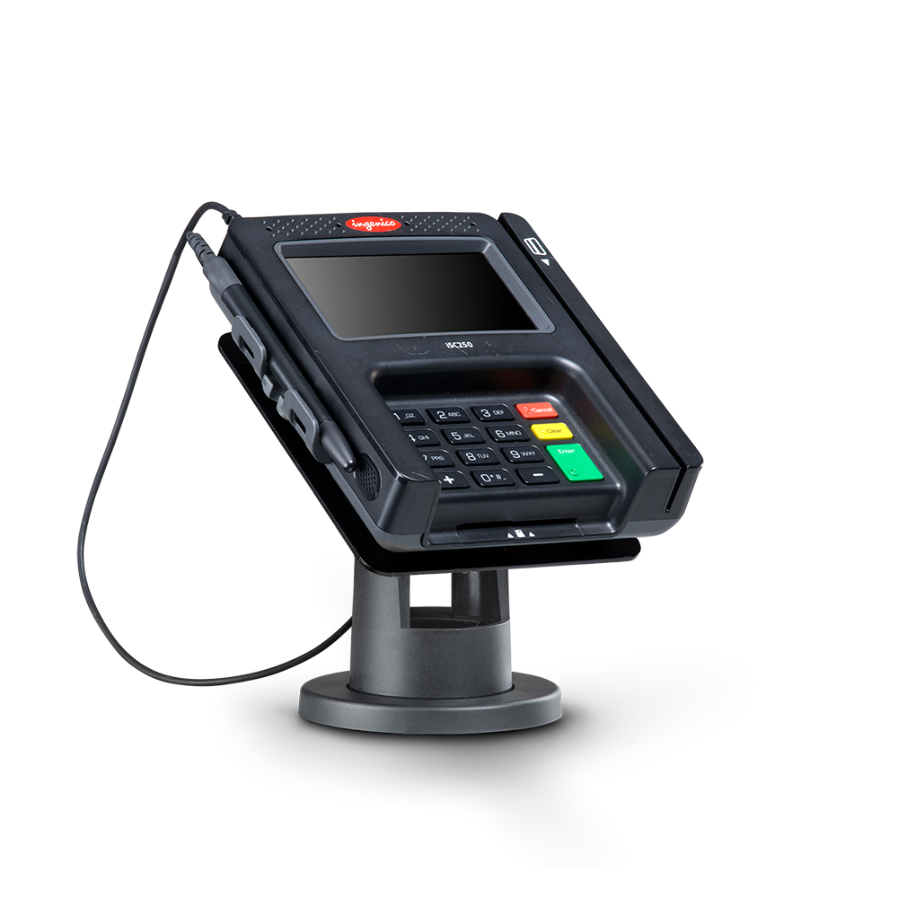 SpacePole Stack Mount for Ingenico ISC250 (ING6601-S-MN-02) - DCCSUPPLY.COM