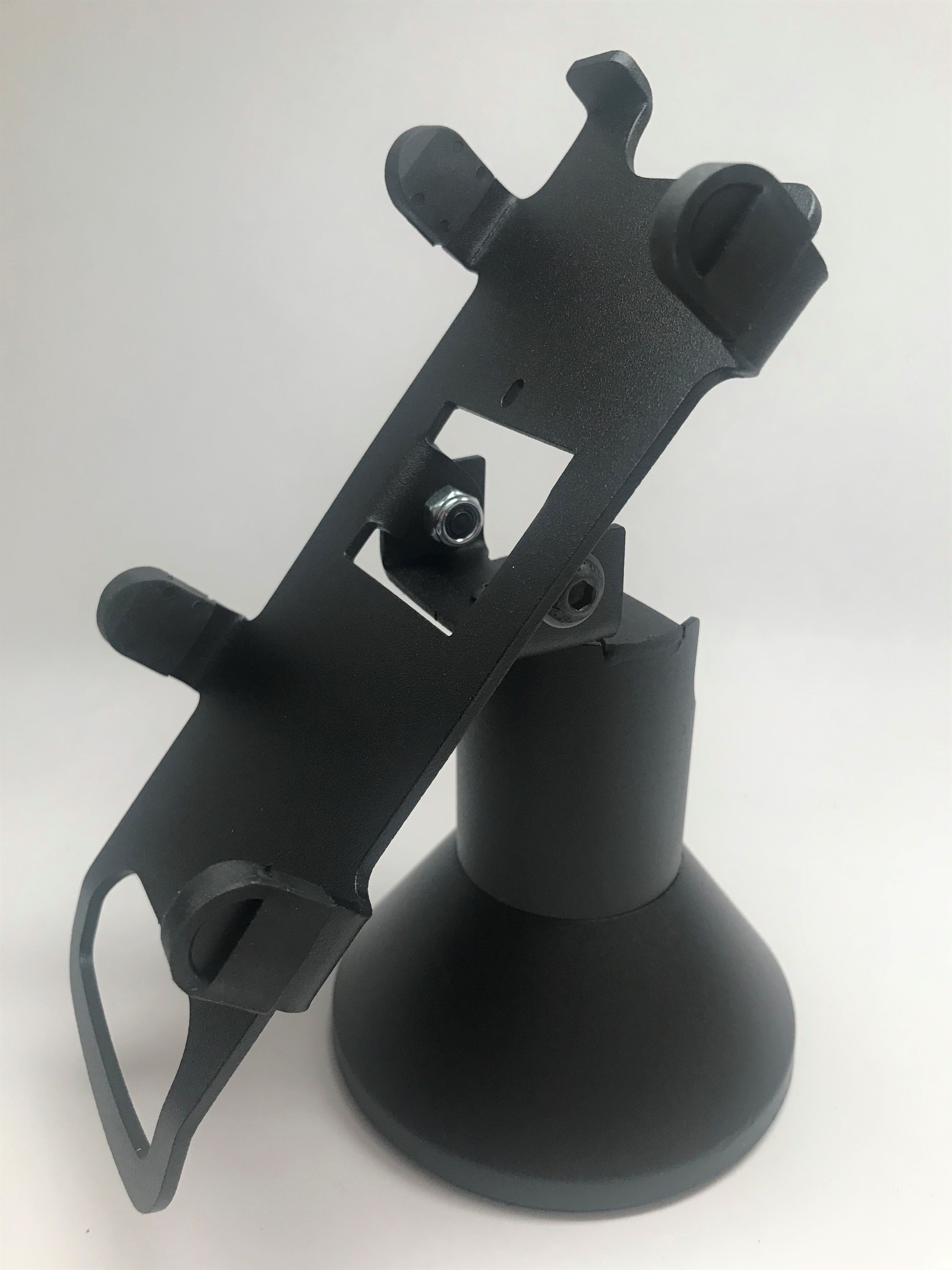 Ingenico IPP310 / IPP320 / IPP350 Low Profile Swivel and Tilt Freestanding Metal Stand with Square Plate - DCCSUPPLY.COM