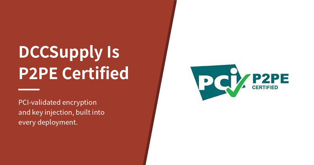 DCCSupply Is P2PE Certified