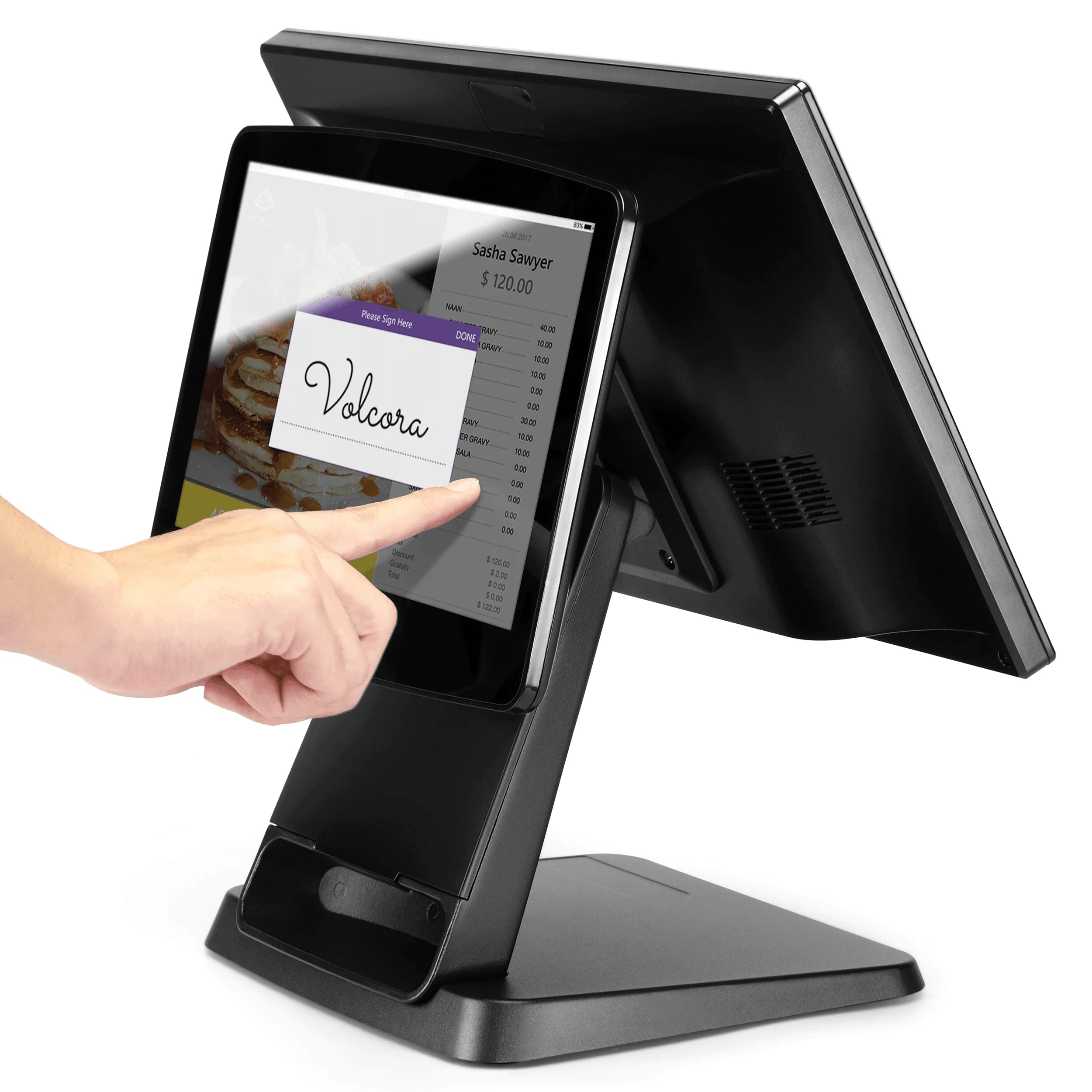 Volcora Windows 11 POS Terminal with Intel N95/N97 Processor (Black) - New