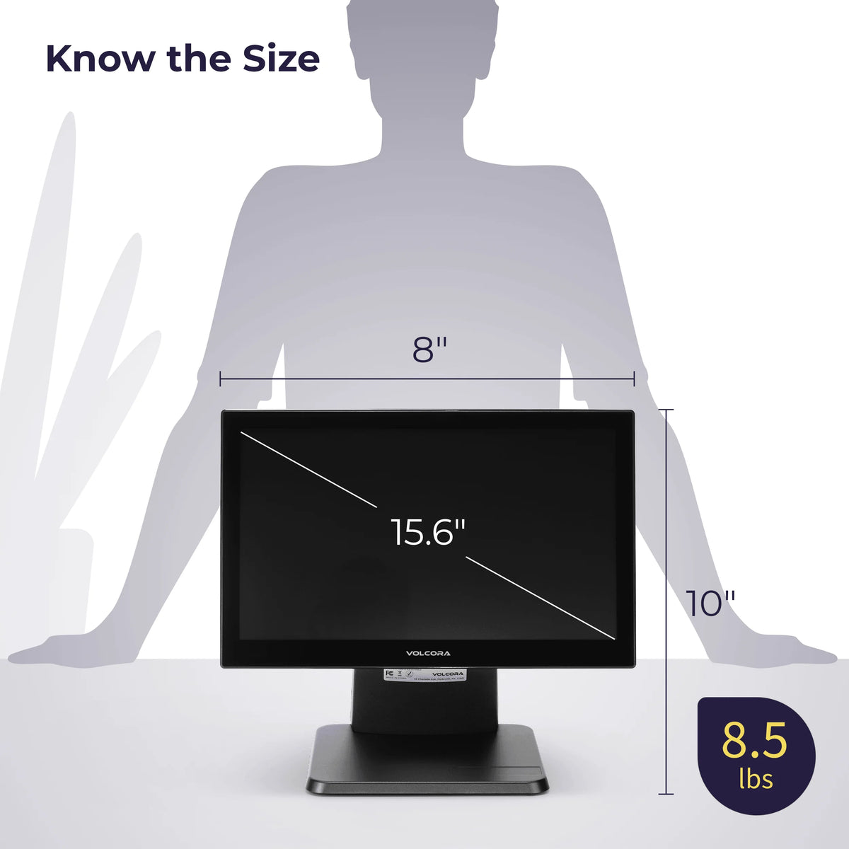 Display Mon Volcora 15.6
