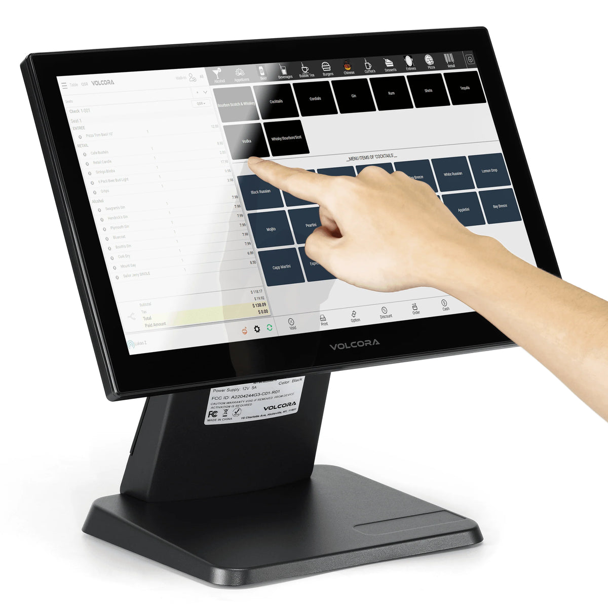 Display Mon Volcora 15.6