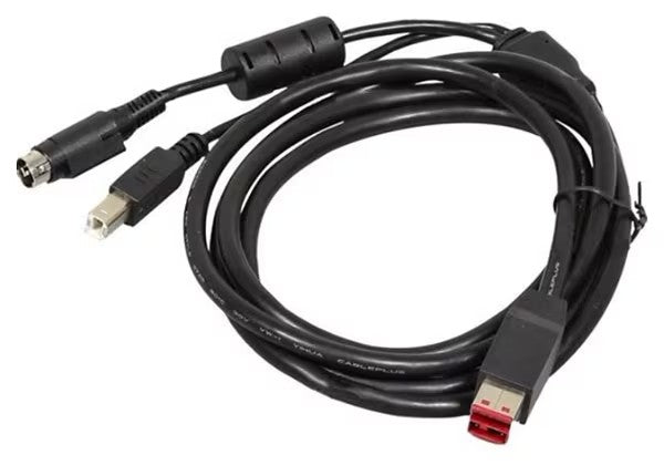 HP Epson 10' Powered USB Y Cable