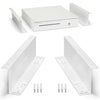 Volcora 16" x 5" x 2" Heavy Duty Steel Under Counter Mounting Bracket - White