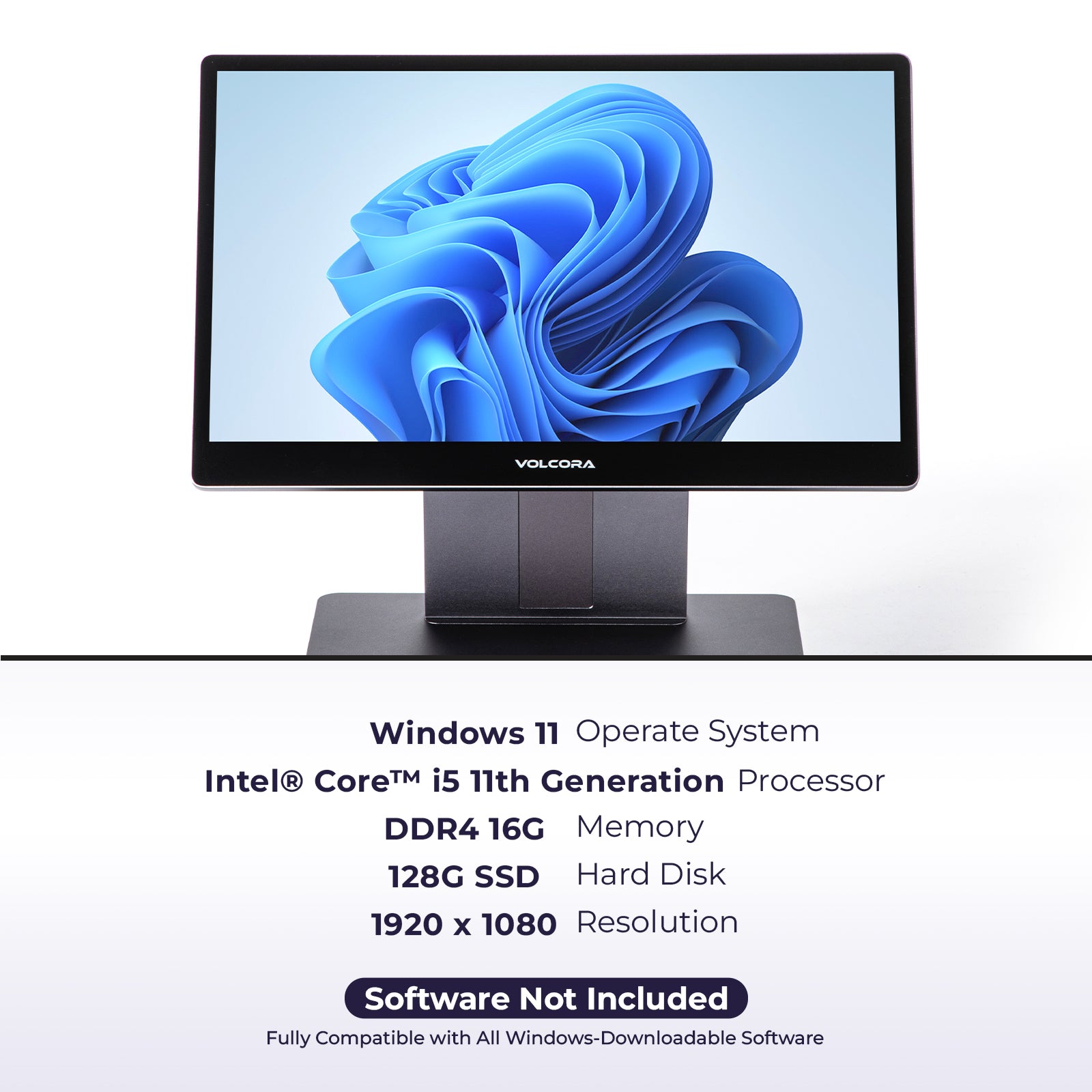 Volcora 15.6" Windows 11 Pro Terminal - New