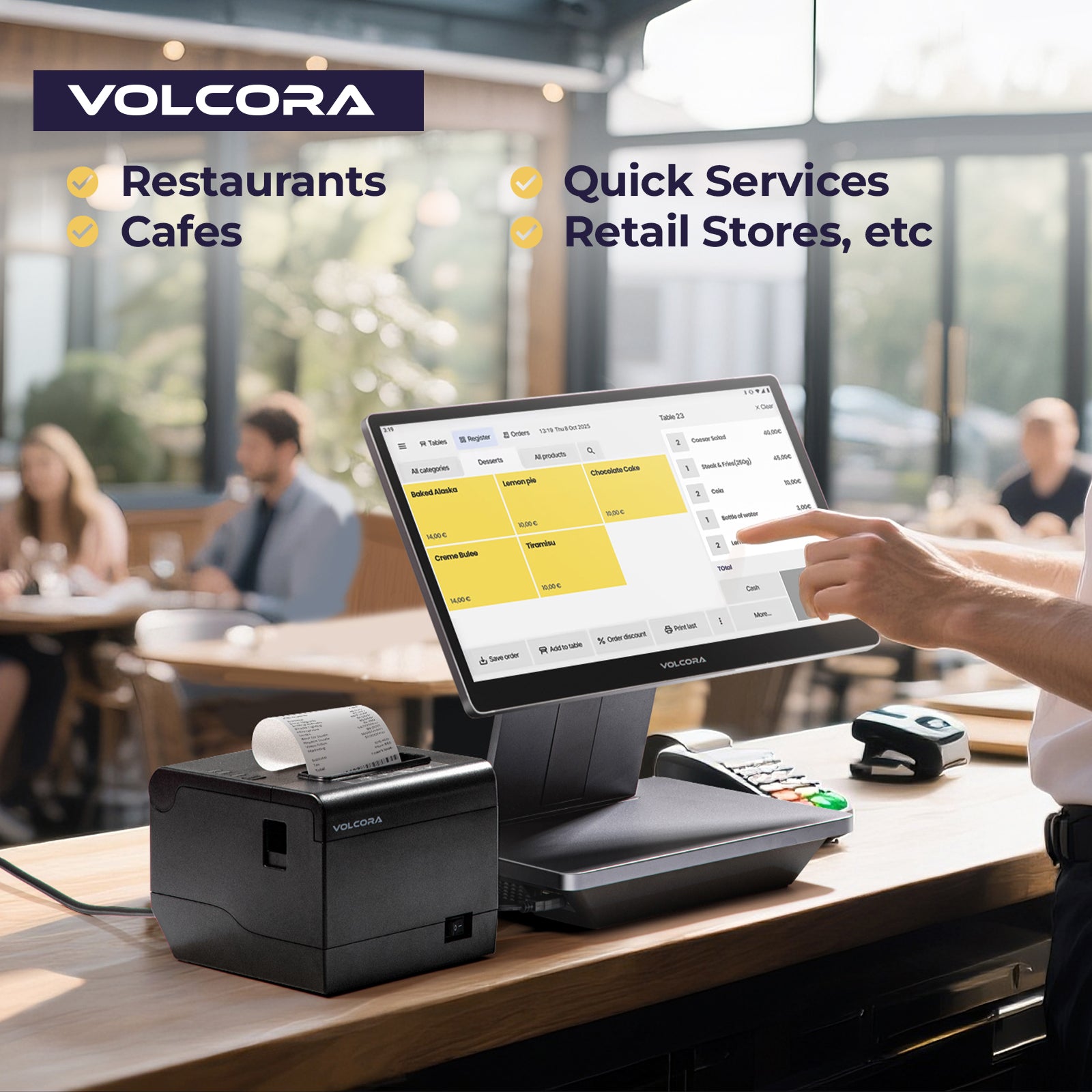Volcora 15.6" Windows 11 Pro Terminal - New