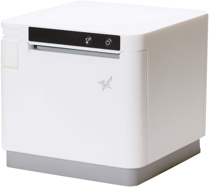 Star Micronics mC-Print3 WLAN/USB Direct Thermal Printer - White