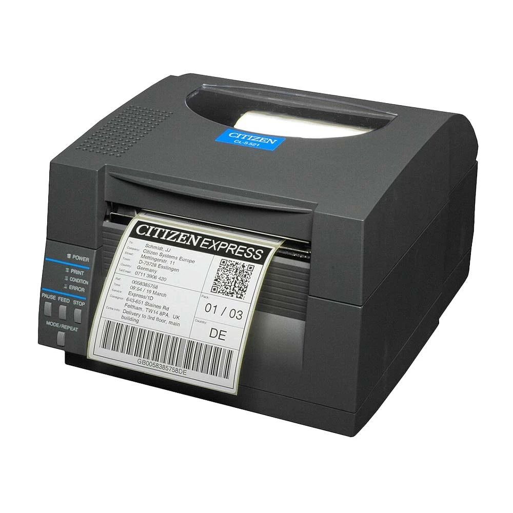 Citizen CL-S521 Direct Thermal Ethernet Printer - New