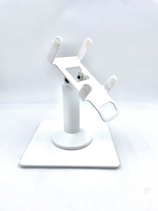 Clover Flex 3 Freestanding Swivel and Tilt Stand with Square Plate (White)