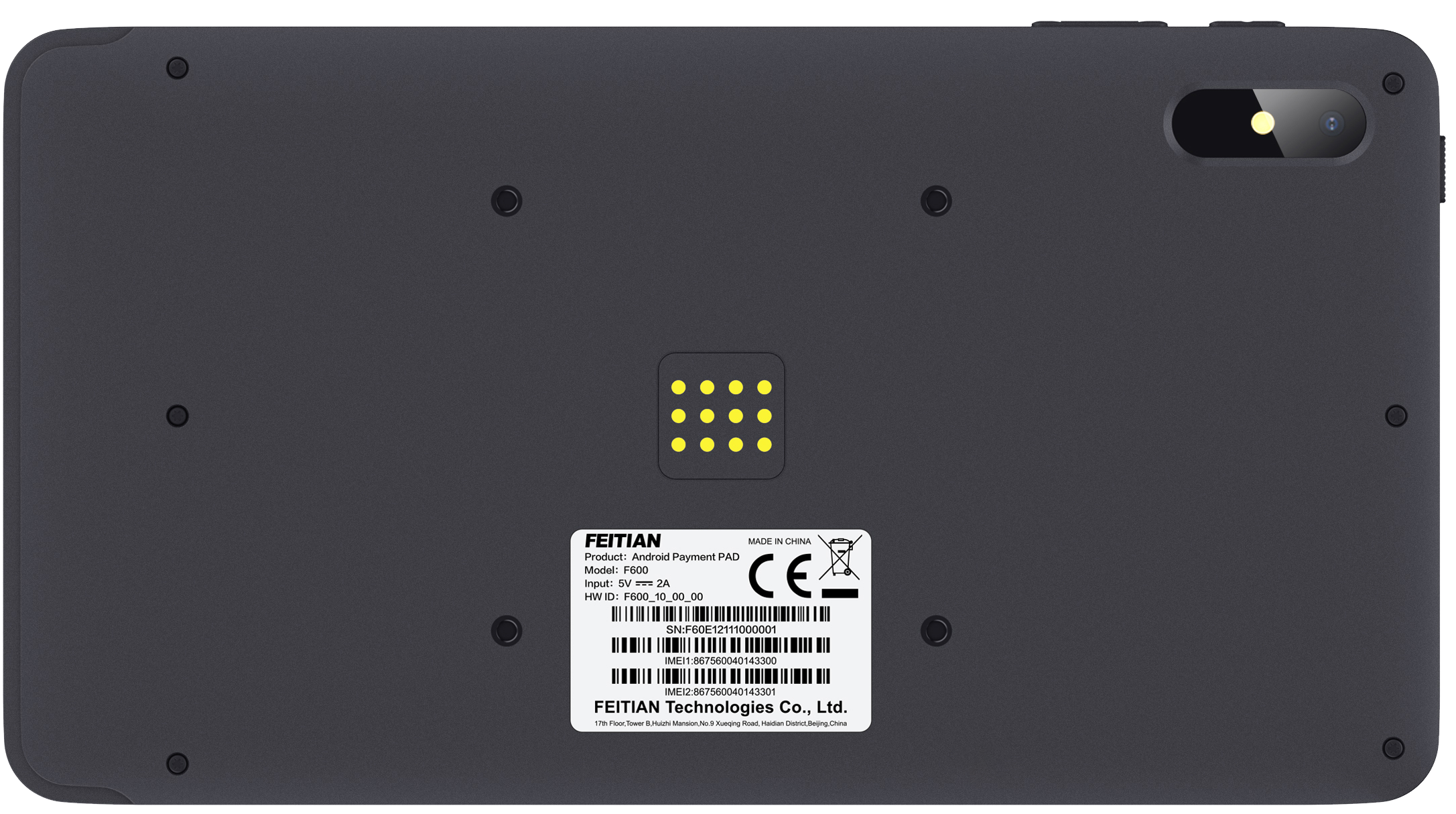 FEITIAN F600 Android Countertop Terminal - New