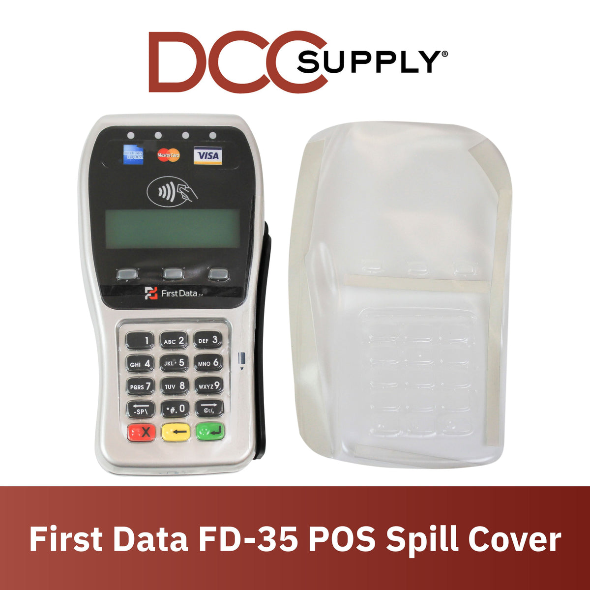 First Data FD35 Protective Spill Cover