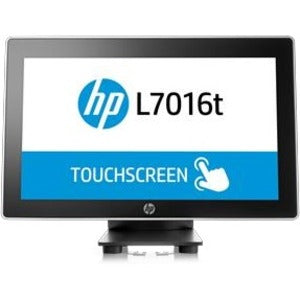 HP L7016t 15.6" LCD Touchscreen Monitor - 16:9 - 8 ms On/Off - Projected Capacitive - 1366 x 768 - WXGA - Black - 3 Year