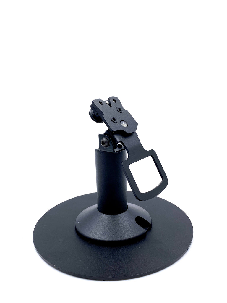Ingenico Axium RX5000 Low Freestanding Swivel and Tilt Stand with Round Plate