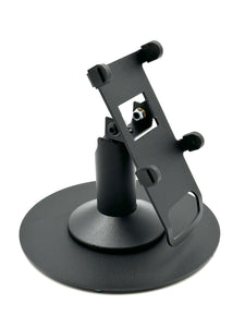 Verifone V400M Low Freestanding Swivel and Tilt Metal Stand with Round Plate