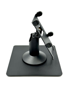 Verifone V400M Low Freestanding Swivel and Tilt Metal Stand with Square Plate