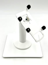Load image into Gallery viewer, Square POS Freestanding Swivel and Tilt Stand with Square Plate (White)
