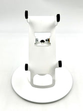 Load image into Gallery viewer, Castles VEGA3000 Countertop Freestanding Swivel and Tilt Stand with Round Plate (White)
