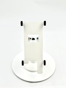 PAX A60 Freestanding Swivel and Tilt Stand with Round Plate (White)