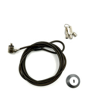 Load image into Gallery viewer, Tether Lock Device to Counter and Security Cable, Two Keys 6.6 foot
