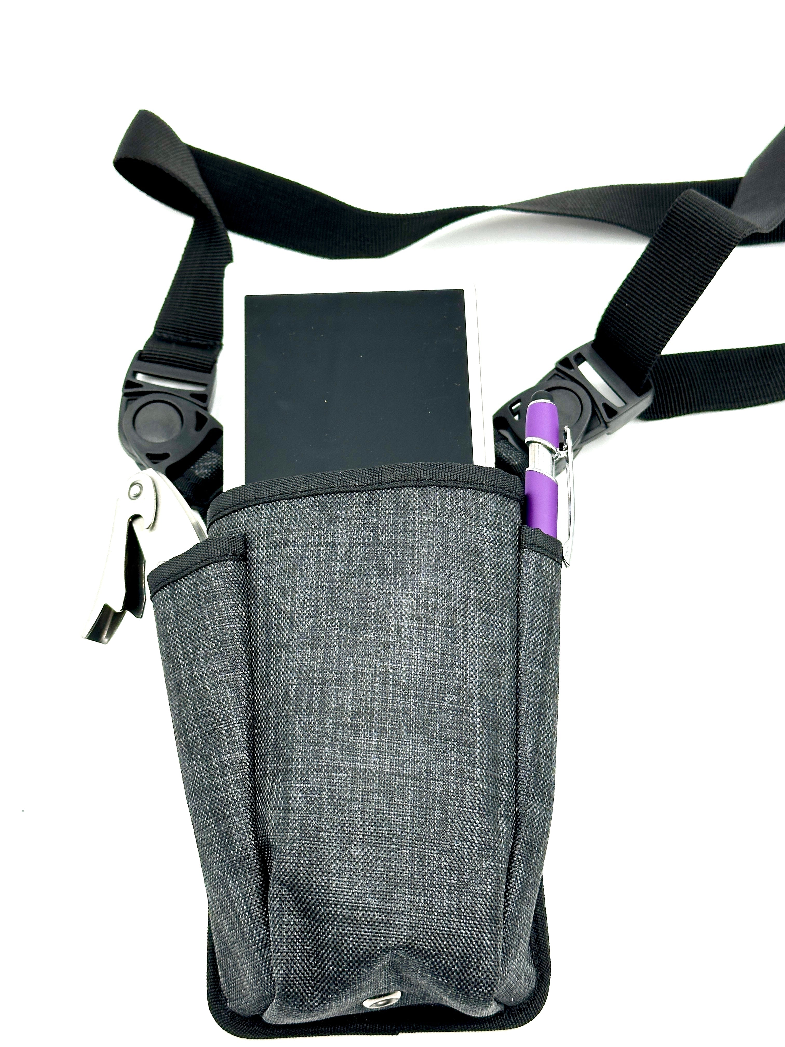 Payroc - Universal Wireless Payment Pouch II with Sling/Waistbelt With Phone Slot