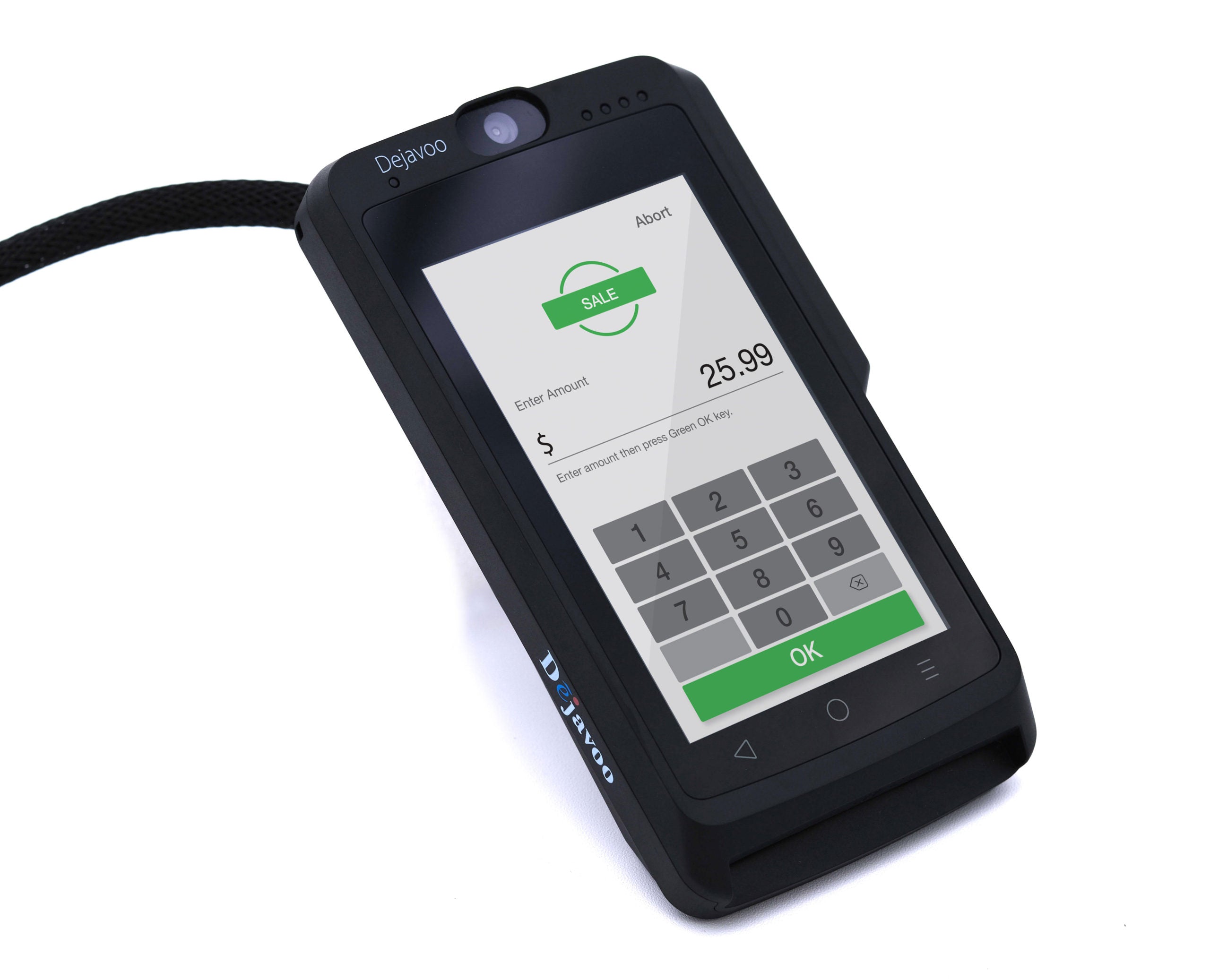 Dejavoo QD3 System | 4 Inch Touch Screen Card Reader