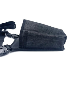 Universal Wireless Payment Pouch with Sling/Waistbelt and Rugged Metal Belt Clip