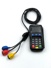 Load image into Gallery viewer, PAX SP30 Smart Card and CTLS Black Pin Pad w/ Rainbow Cable (for POS integration)
