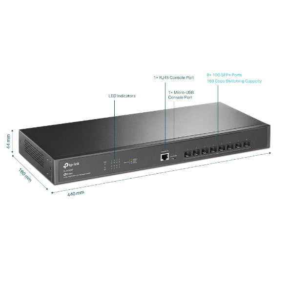 TP-Link SX3008F Gateway Switch