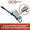 DCCStands Tilted Drive-Thru Extended 15" Handheld Bracket/Mount for Most Terminal Types