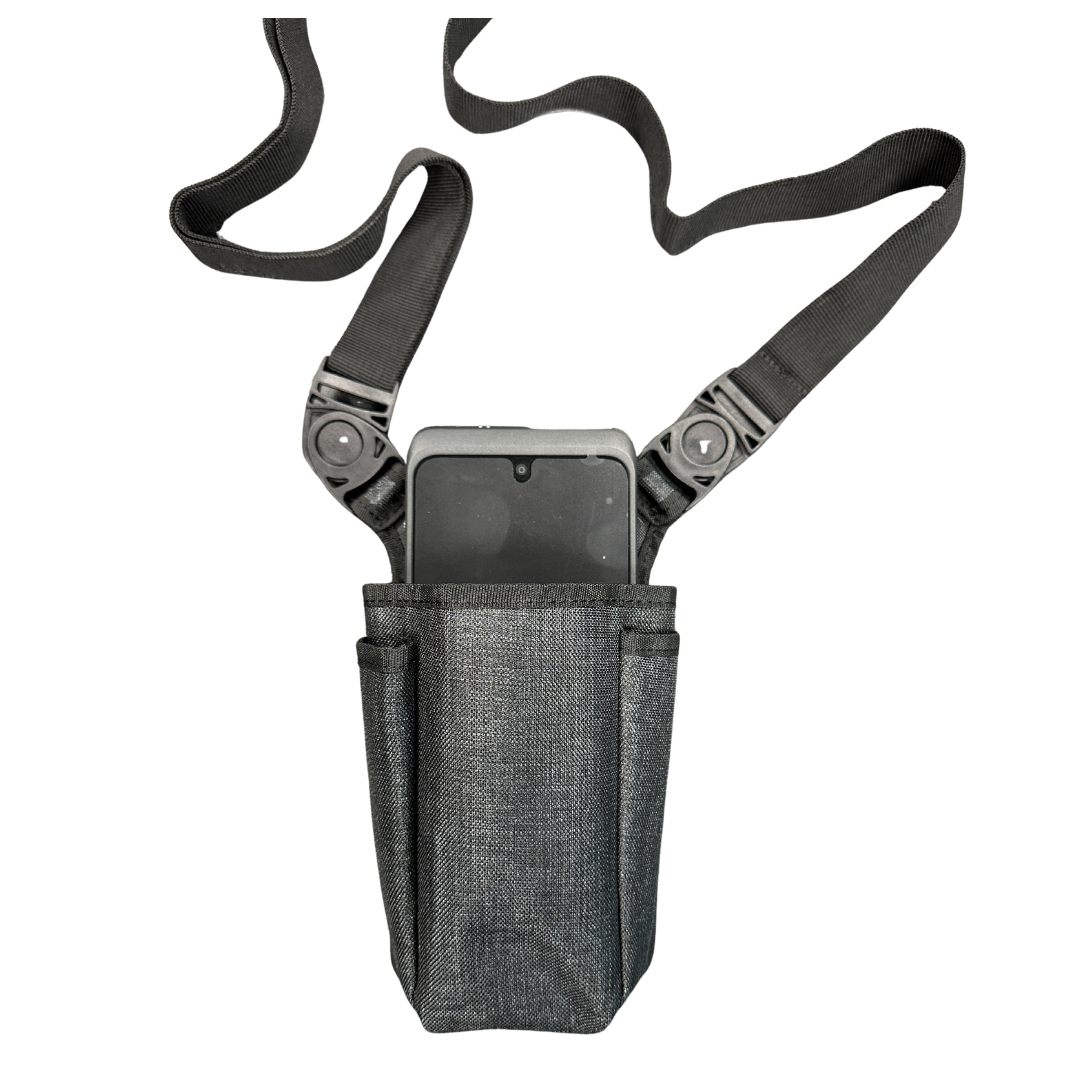 Universal Wireless Payment Pouch II with Sling/Waistbelt With Phone Slot